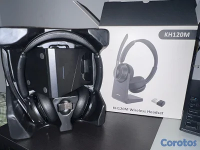 PrancyBt headset Inalámbricos KH120M con Base de Carga aproveche precio 