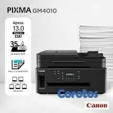 impresoras y scanners - MULTIFUNCIONAL CANON GM4010,CON BOTELLA DE TINTA DE FABRICA  SOLO BLANCO Y NEGRO 2