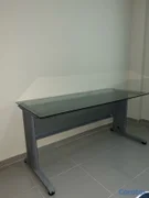 articulos de oficina - Oportunidad Escritorio Con Cristal Templado 