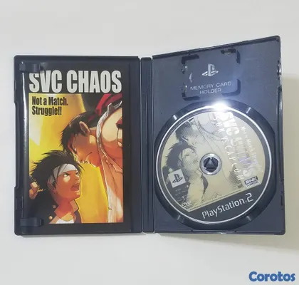 consolas y videojuegos - SVC Chaos: SNK vs. Capcom de PlayStation 2 (PS2)  3