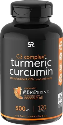 Salud y Equipamiento Médico - Curcuma 500mg 120 capsulas Sports Research 2