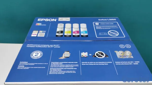 impresoras y scanners - Impresora  EPSON  Multifuncional inalámbrica Ecota 3