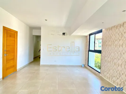 apartamentos - Apartamento en alquiler (140mt2) de 3 habitaciones en el sector Evaristo Morales 3