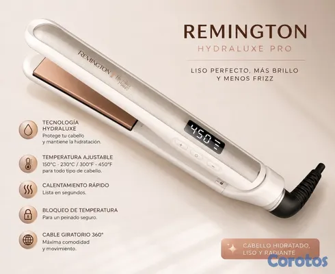salud y belleza - Planchas Remintong originales  3