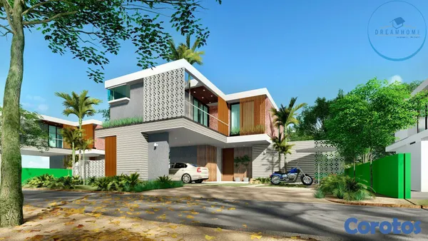 casas vacacionales y villas - Descubre la Vida en Tu Exclusiva Villa de Dos Niveles en Bávaro ID 3242 9
