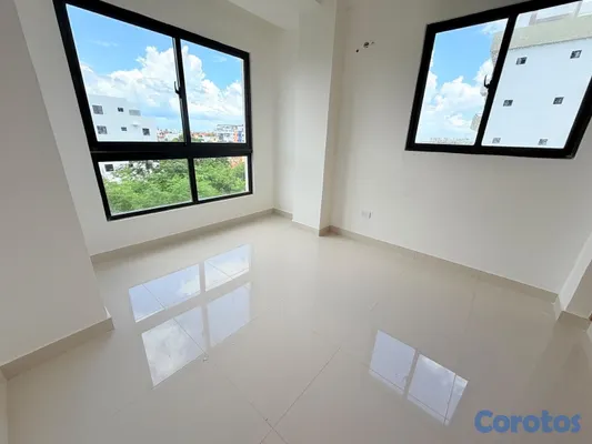 apartamentos - venta de apartamento 4to nivel en la autopista de san isidro con 104mts  6