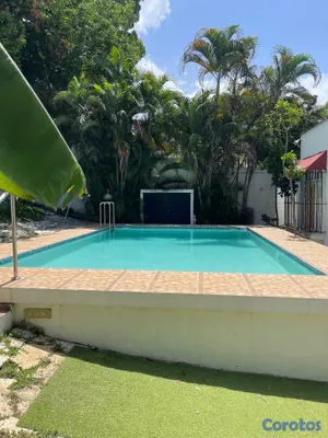 casas - Alquiler Casa Colonial amplia en Gazcue con piscin 14