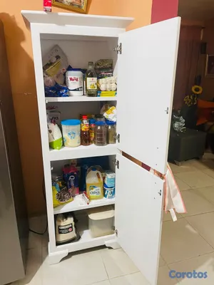 cocina - Alacena de cocina blanca  2