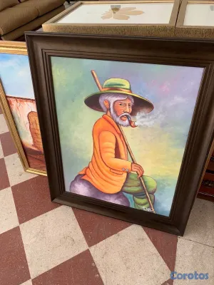 arte y antigüedades - cuadros pintados   4