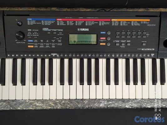 instrumentos musicales - PIANO YAMAHA PSR E263 5 OCTAVAS !!EXCELENTE ESTADO 2