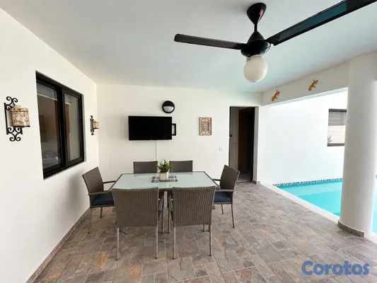 apartamentos - Apartamento amueblado con piscina privada cerca de Playa Las Ballenas 5