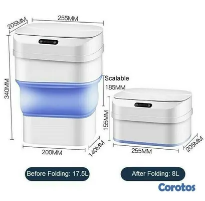 electrodomesticos - Zafacón inteligente con sensor de movimiento. 2