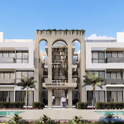 apartamentos - Gold Reef en Venta en Bávaro, Punta Cana — desde U 5