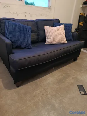 muebles y colchones - VENTA SOFÁ DOS ASIENTOS  2