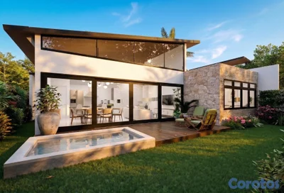 Ventas de villas en punta cana de 2 habitaciones e