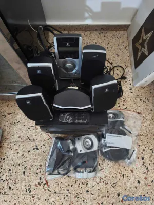 otros electronicos - Sistema de Audio Logitech Z5500 (Todo junto: Juego 4