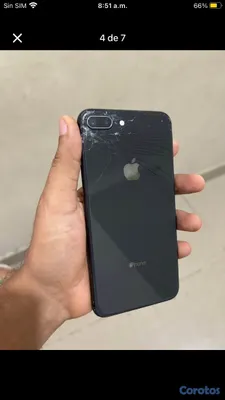 celulares y tabletas - iPhone 8 Plus 256gb para usar con turbo sin  4