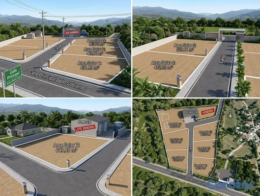 solares y terrenos - ​🏡 ¡Solares Exclusivos en Venta! Residencial Cerra 2