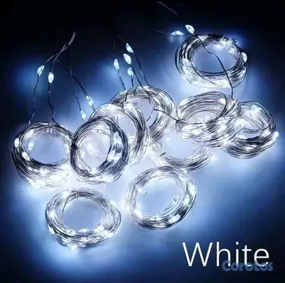 decoración y accesorios - Guirnalda de luces LED 3M lámpara USB de 8 modos para el hogar, fiesta denavidad 8