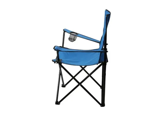 muebles y colchones - Silla plegable playa tela silla playera con portavasos  camping PATIO DESCANSO  2