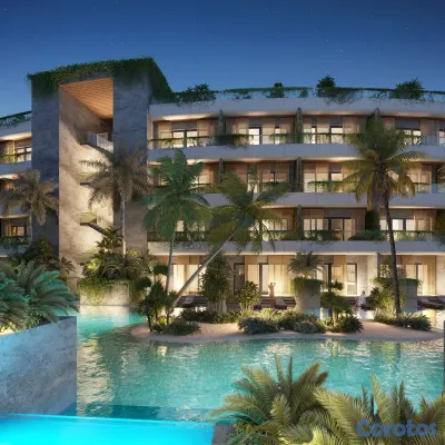 apartamentos - Apartamentos en Venta en Bávaro, Punta Cana — Atlá 7
