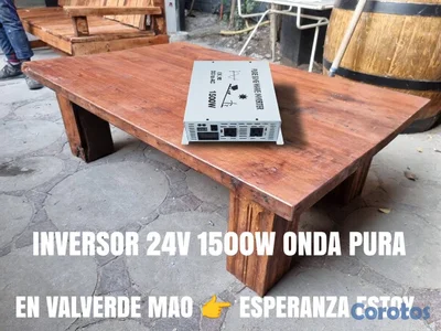 Inversor 24v 1500w onda Pura para panel solar 