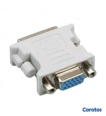 otros electronicos - Adaptador De Video DVI Macho A VGA Hembra 3