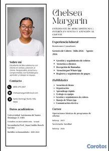 Busco empleo de Medio Tiempo 