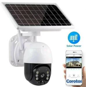 Camara wifi de exterior PTZ solar