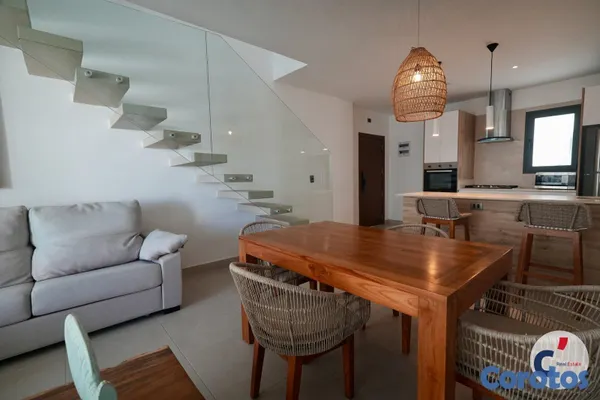 apartamentos - Penthouse Amueblado de 3 Habitaciones en Renta en  13
