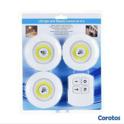 decoración y accesorios - LUZ LED CON CONTROL REMOTO JUEGO DE 3 ZDWJ-210 3