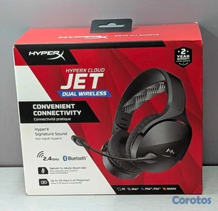 Headset gaming inalámbricos marca HyperX modelo CL