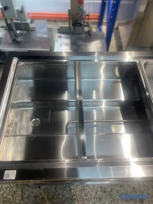 equipos profesionales - Mesa baño maria electrica de 4 bandejas exhibidora 6