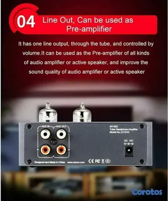 otros electronicos - Xduoo MT-602 Amplificador de tubos doble 6J1 Clase 4