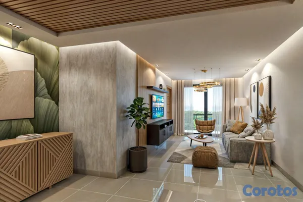 apartamentos - Apartamento en venta en Residencial Oasis, Brisas Del Norte, Santiago 6