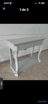 decoración y accesorios - Vendo Mesa Consola en Caoba (Repisa), Laqueada de  6