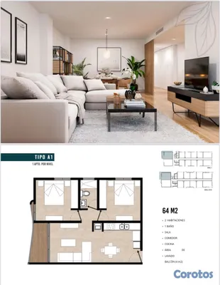 apartamentos - VENDO APTO EN CONSTRUCCION EN  BOCA CHICA, 2 HABS. 5