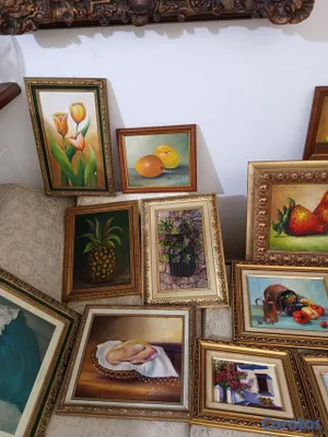 decoración y accesorios - CUANDROSY PINTURAS, EN ÓLEO EN EXCELENTES CONDICIONES  16