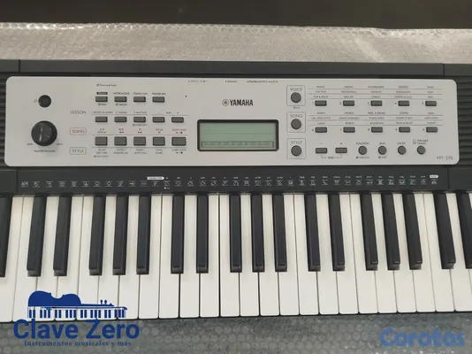 instrumentos musicales - PIANO YAMAHA YPT 270 5 OCTAVAS. !!!EXCELENTE ESTAD 3