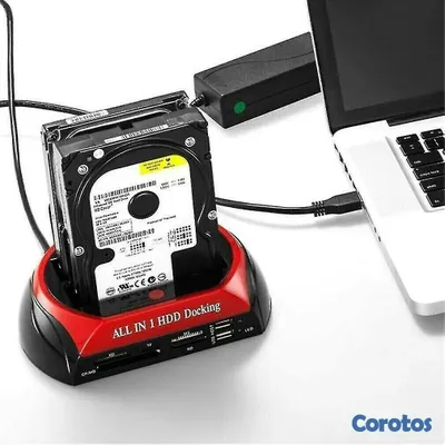 computadoras y laptops - Estacion de disco duro sata IDE all in 1 HDD dockin 5