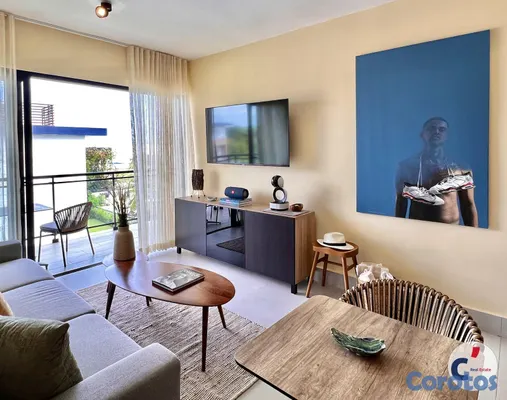apartamentos - Apto de 1 hab amueblado en Las Canas, Cap Cana · R 4