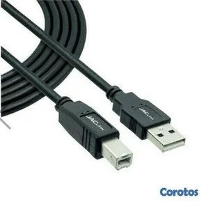 Cable USB Printer 2.0 (A-Male to B-Male) 3.0m 10ft.