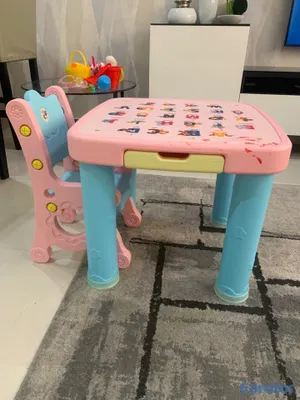 juguetes - Mesa educativa y silla  2