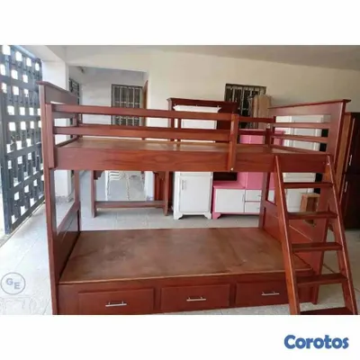 muebles - Camarote doblr para niños  3