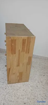 muebles y colchones - Gavetero IKEA Rast en Pino, personalizado, pintado 4