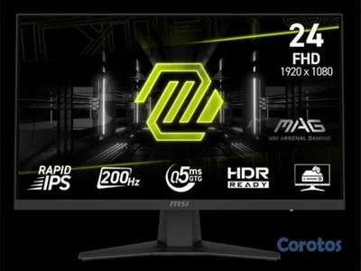 MONITOR MSI, 24", MAG 244F, GAMING, 1920 X1080, FH