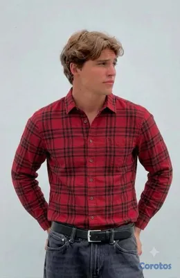 ropa para hombre - Camisa Banana Republic Hombre Manga Larga Untucked 2