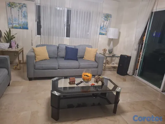 muebles y colchones - Muebles de 3 y 2 plazas en tela gris de calidad 3