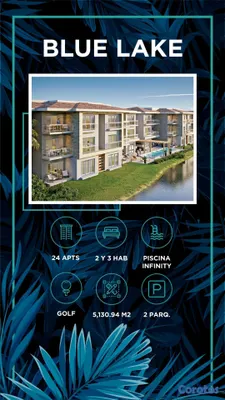 apartamentos - Apartamentos Blue Lake en Venta en Punta Cana desd 10