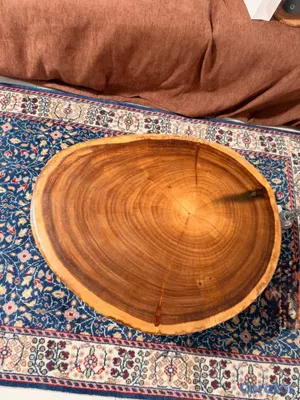 muebles y colchones - Mesa de centro de madera 2